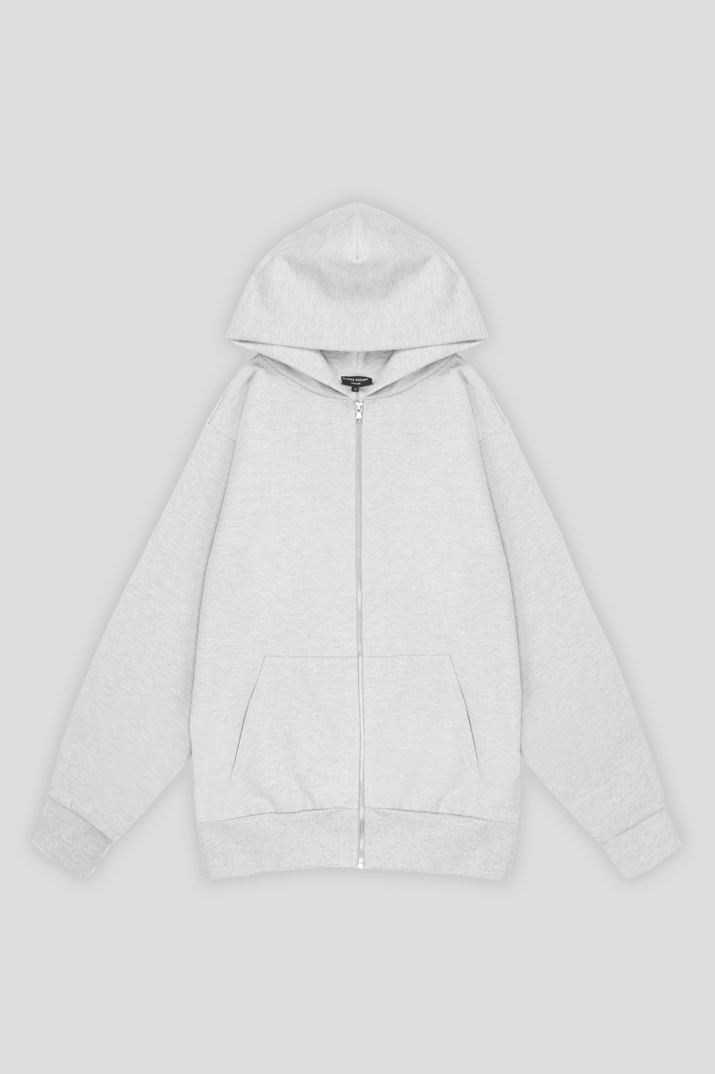 Atelier Zip Hoodie Grey
