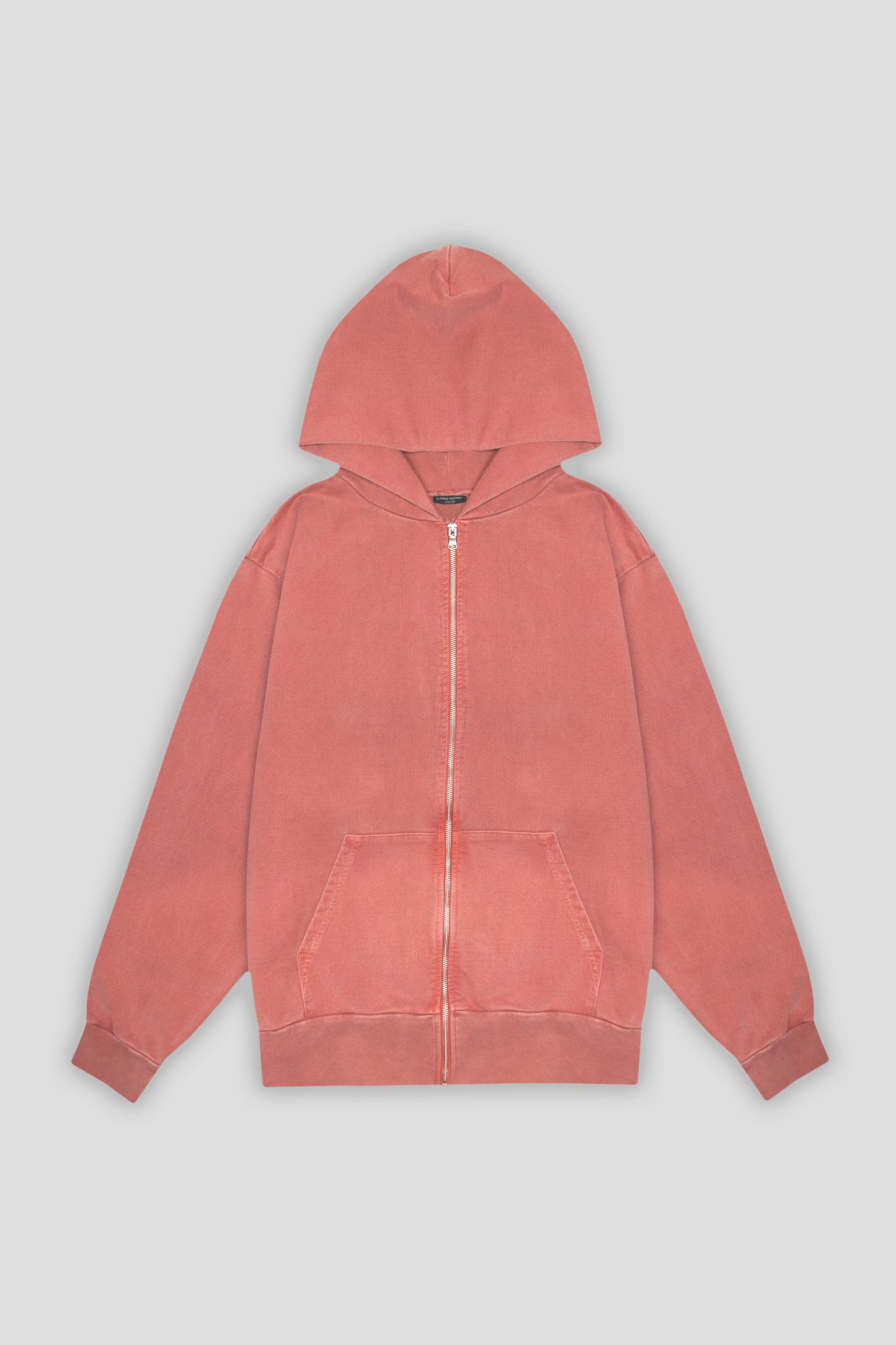 Atelier Zip Hoodie Rust