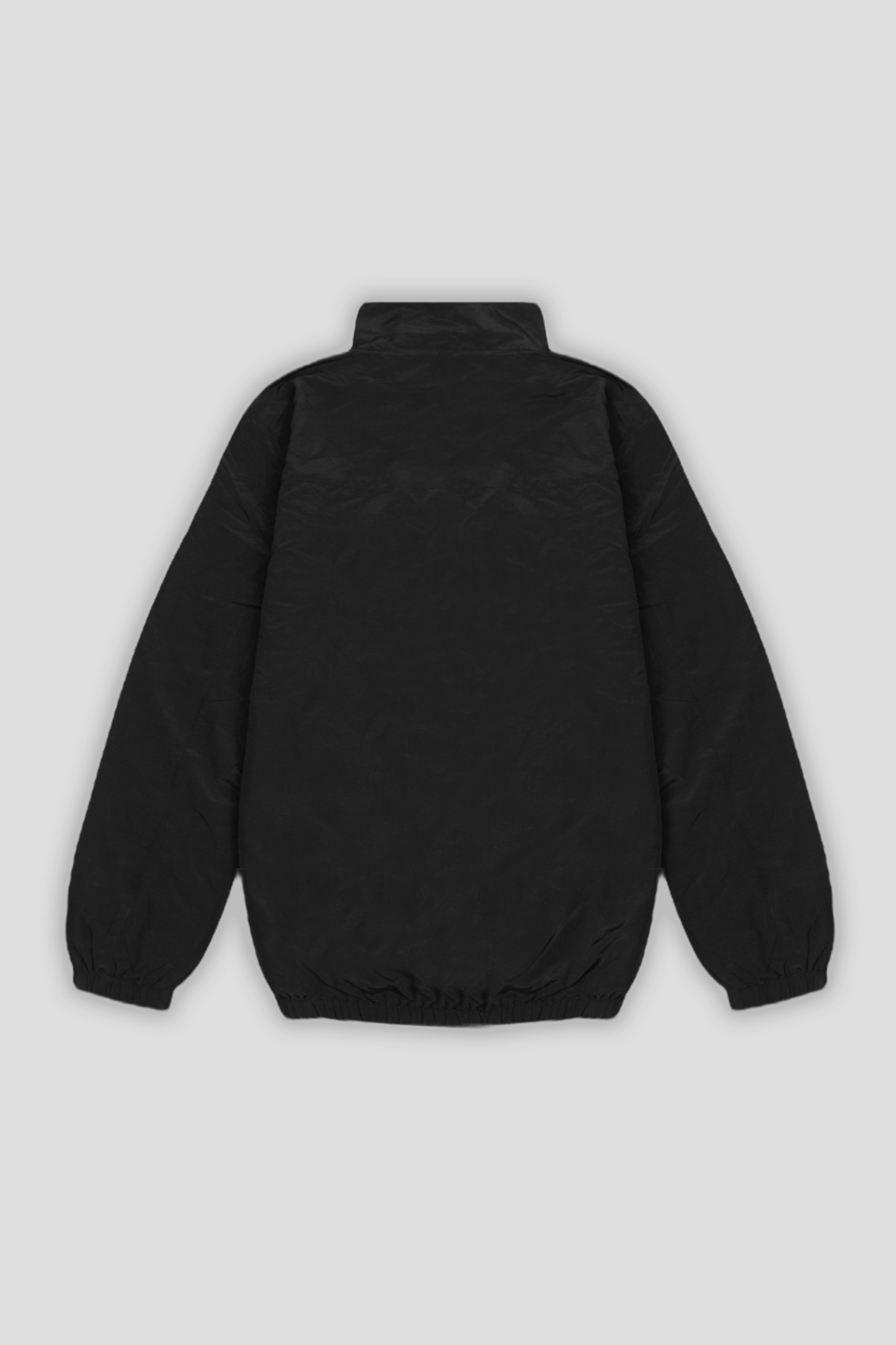 Industry Nylon Tracksuit Top Black
