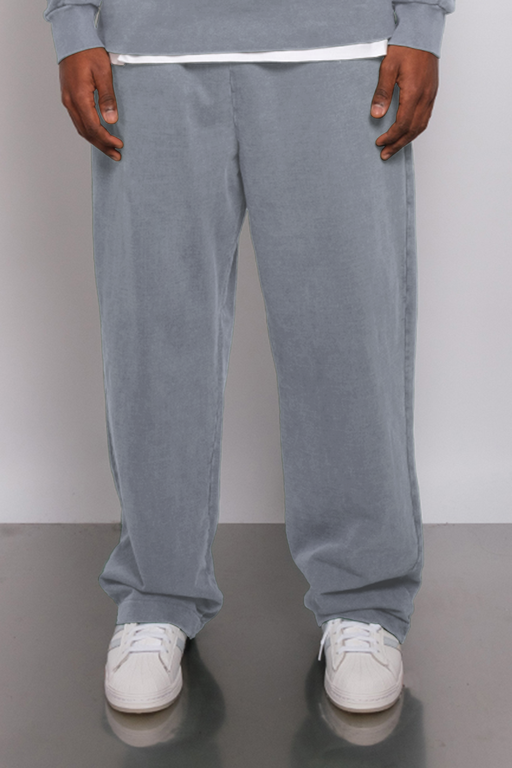 Atelier Straight Leg Jogger Steel