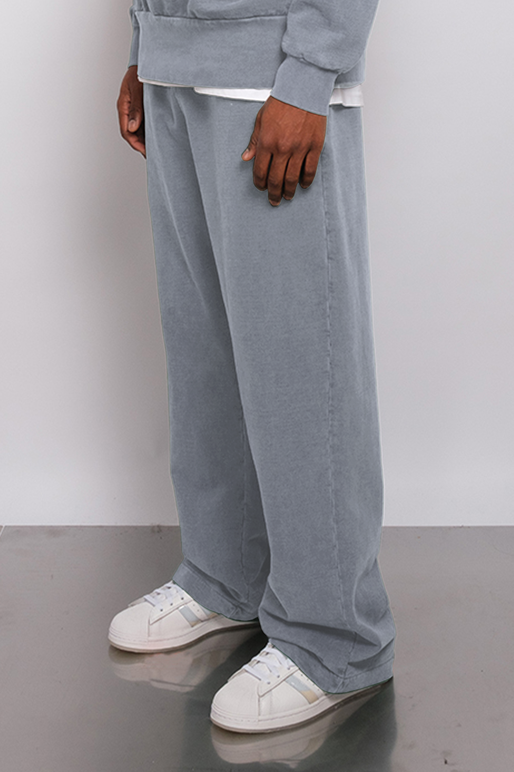Atelier Straight Leg Jogger Steel