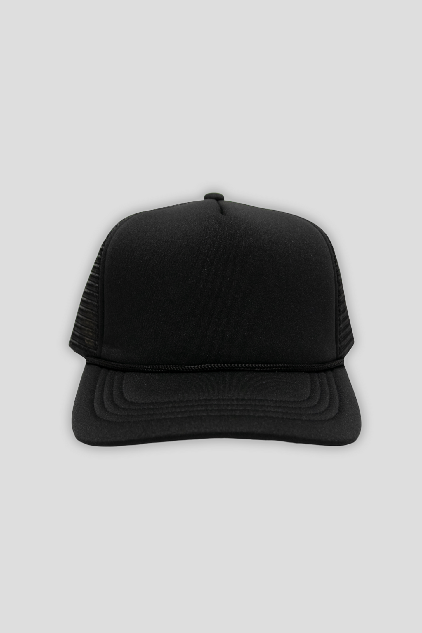 Foam Trucker Cap Black