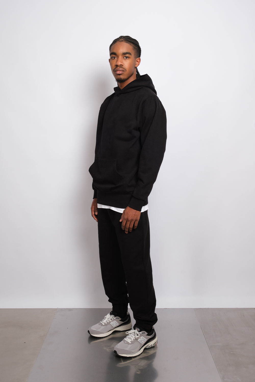Atelier Pullover Hoodie Black