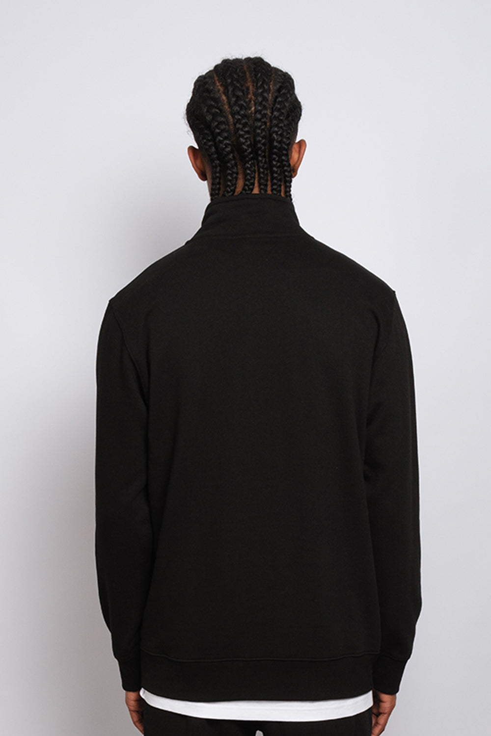 Industry 1/4 Zip Black