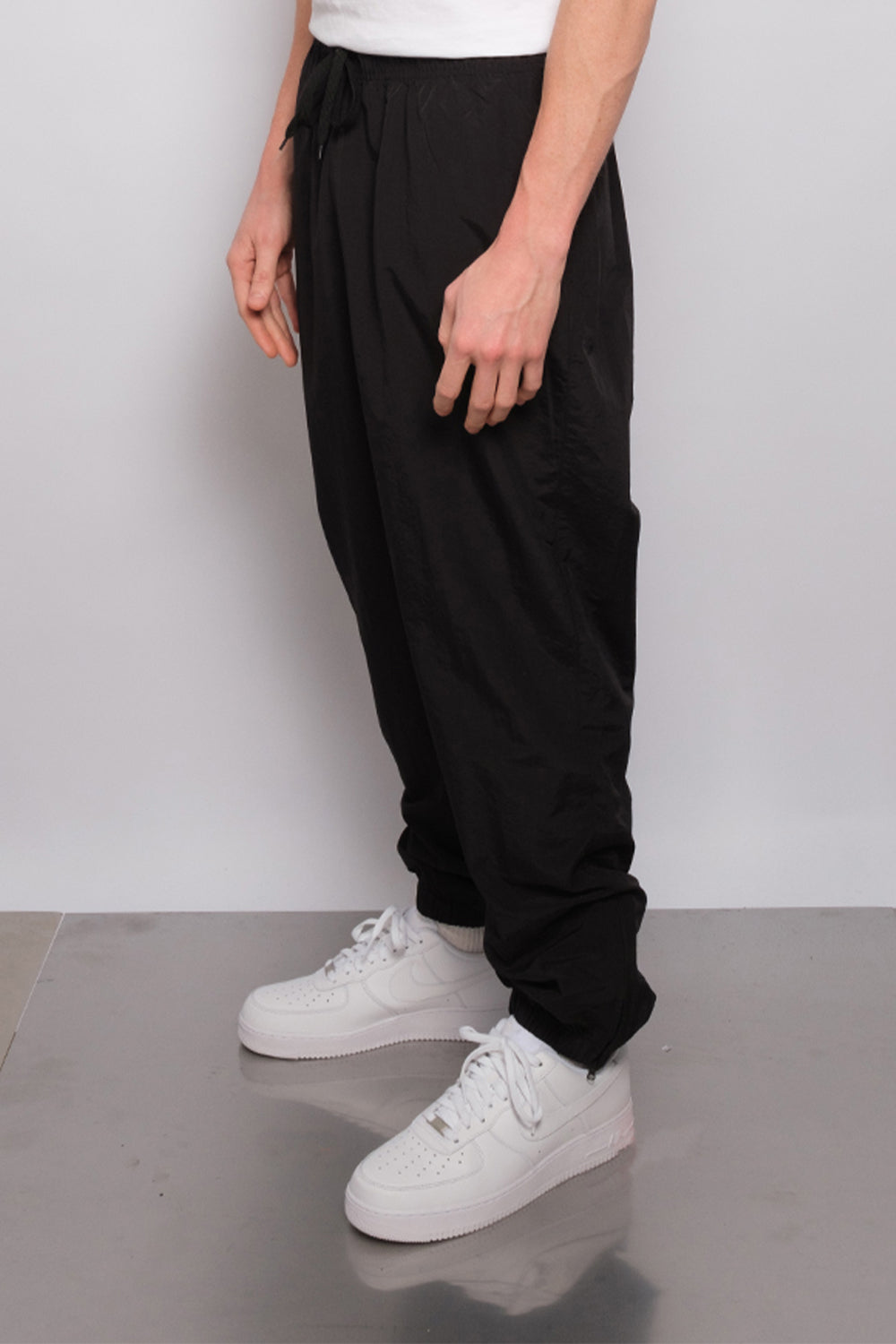 Industry Nylon Tracksuit Pants Black