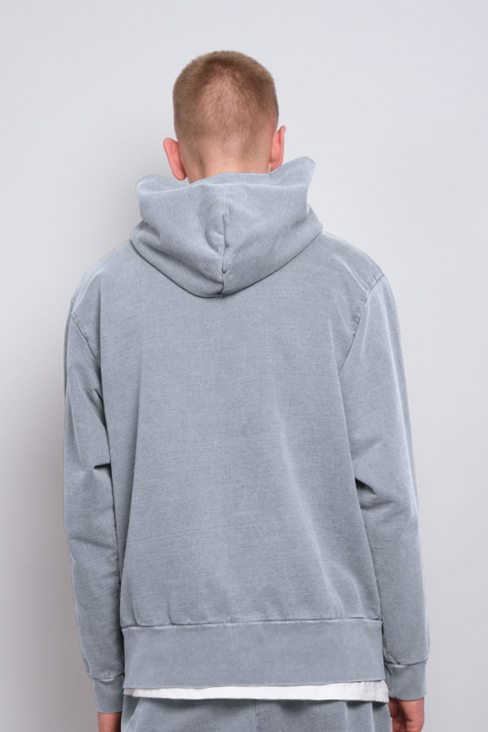 Atelier Pullover Hoodie Steel