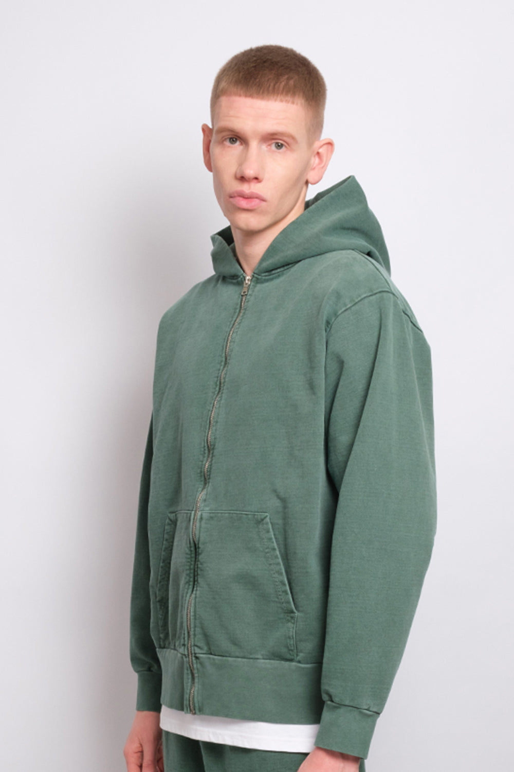 Atelier Zip Hoodie Forest