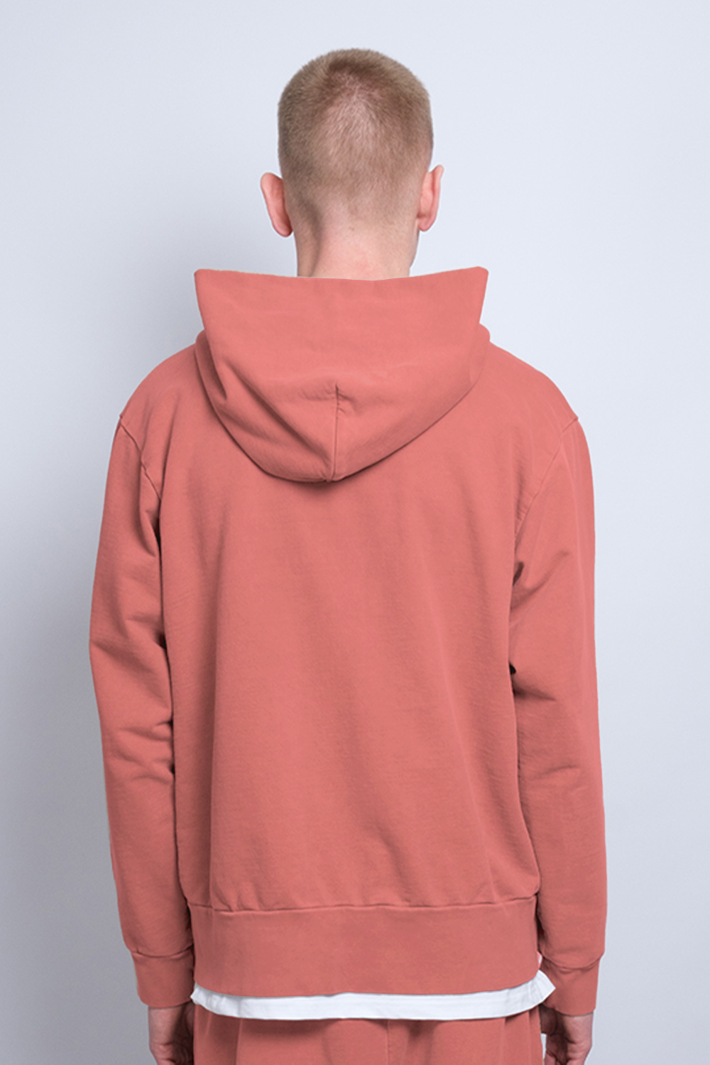 Atelier Zip Hoodie Rust