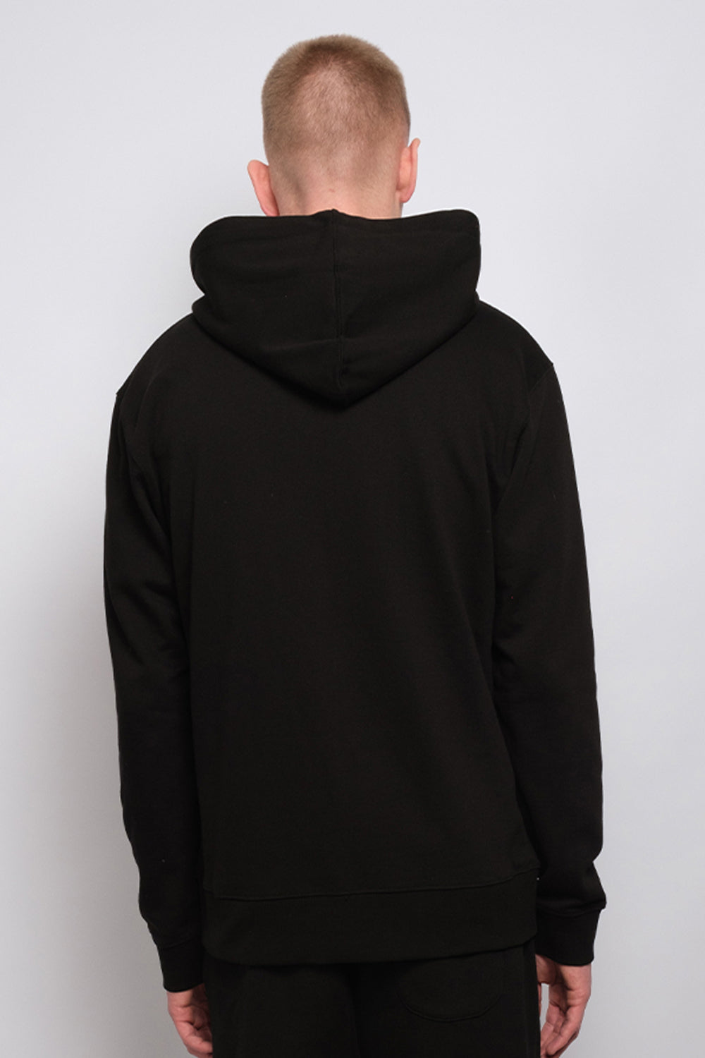 Industry Zip Hoodie Black