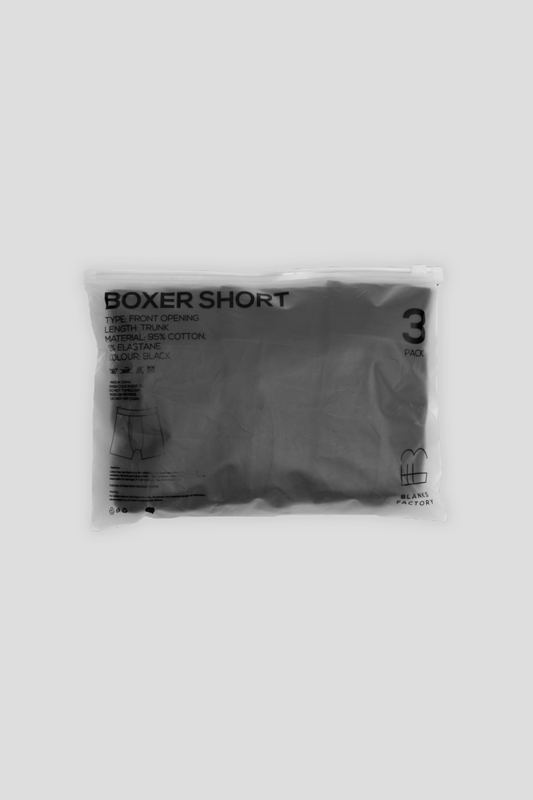 Boxer Short 3-Pack Black