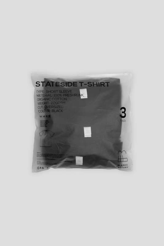 Stateside T-shirt 3-pack Black