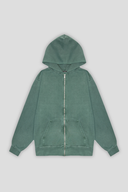 Atelier Zip Hoodie Forest