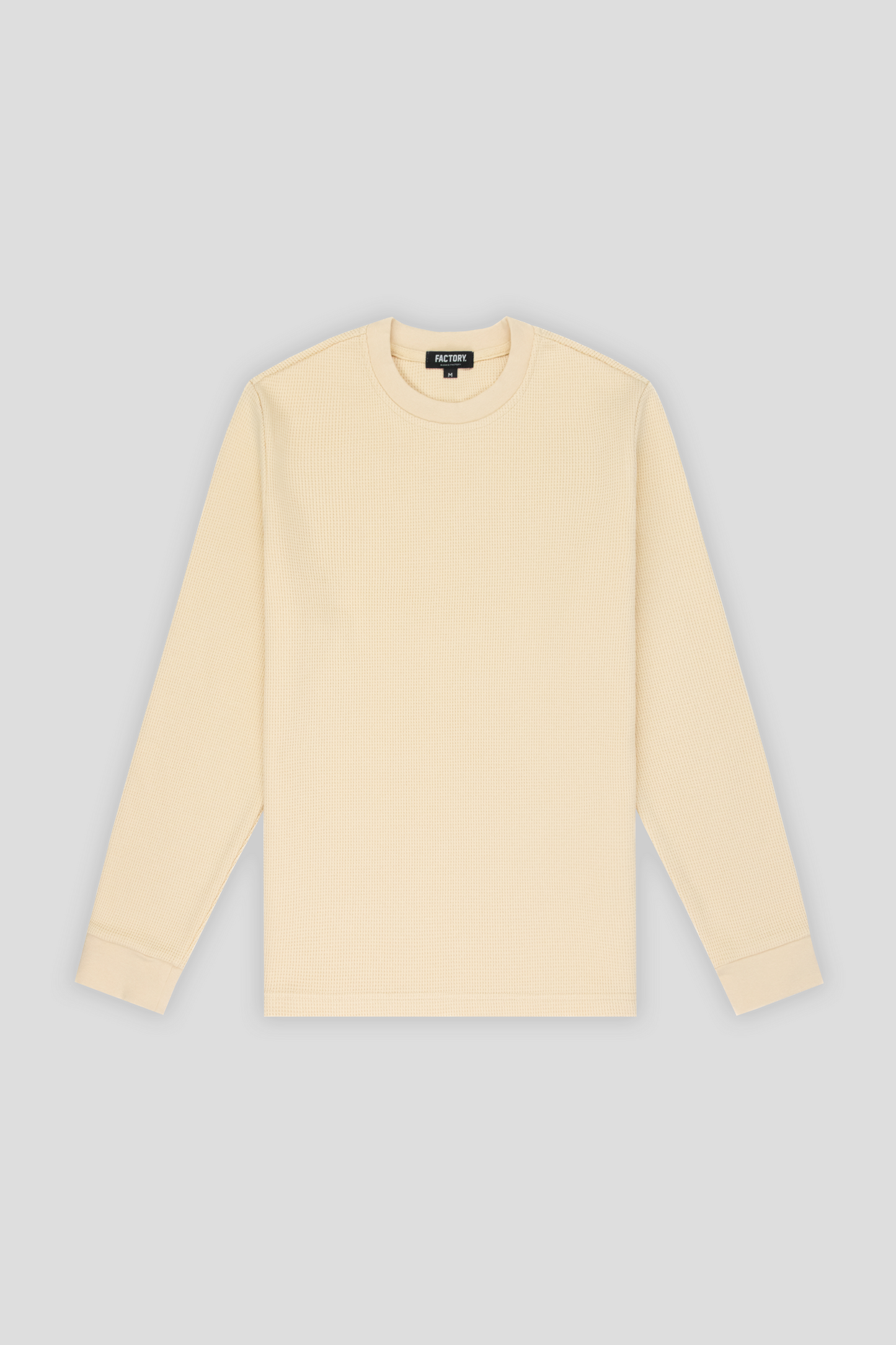 Waffle Long Sleeve Natural