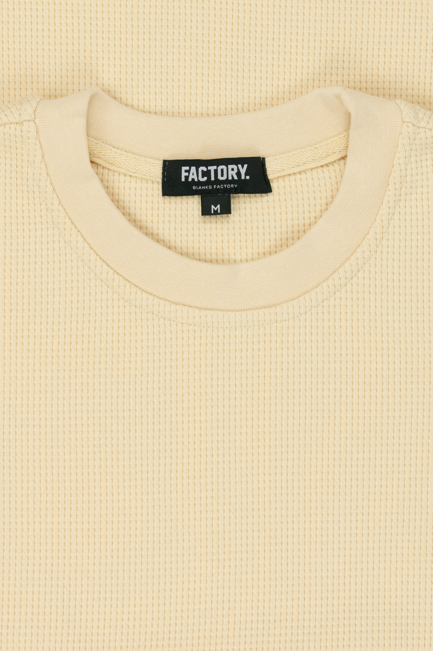 Waffle Long Sleeve Natural