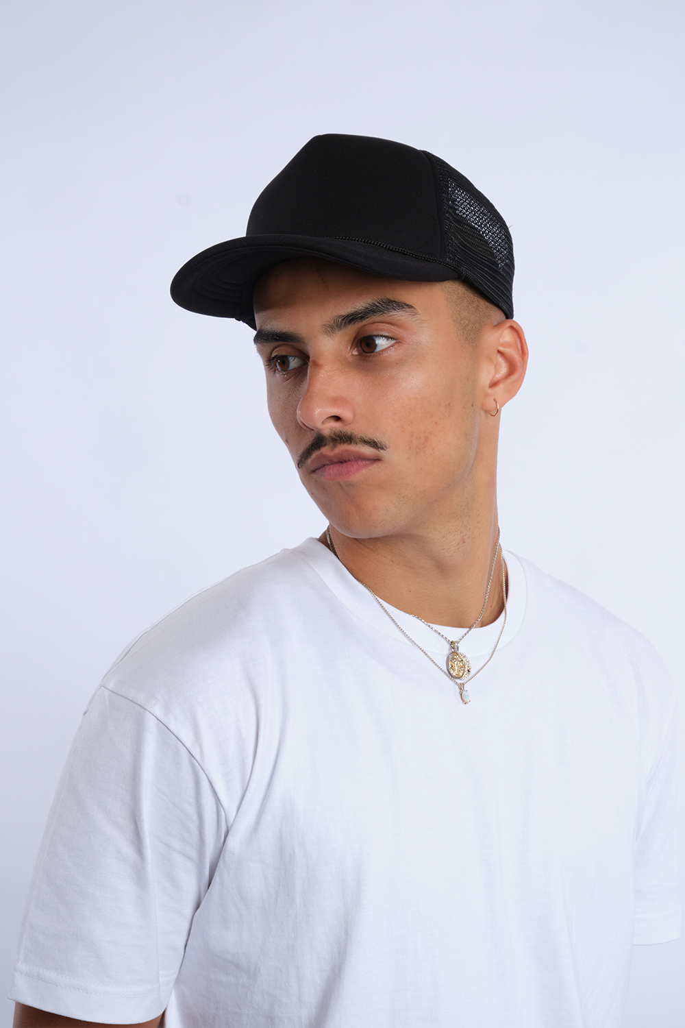 Foam Trucker Cap Black