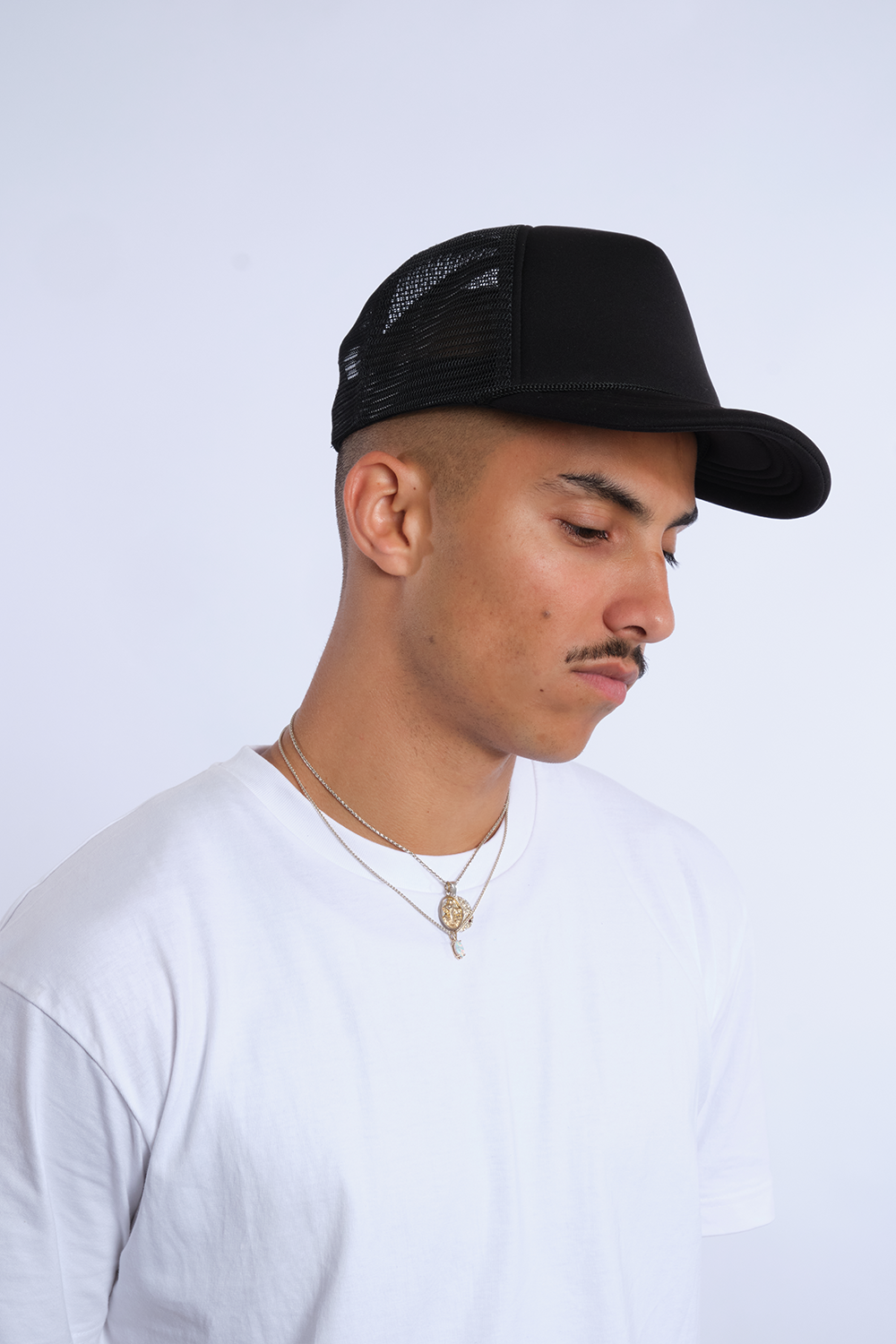 Foam Trucker Cap Black