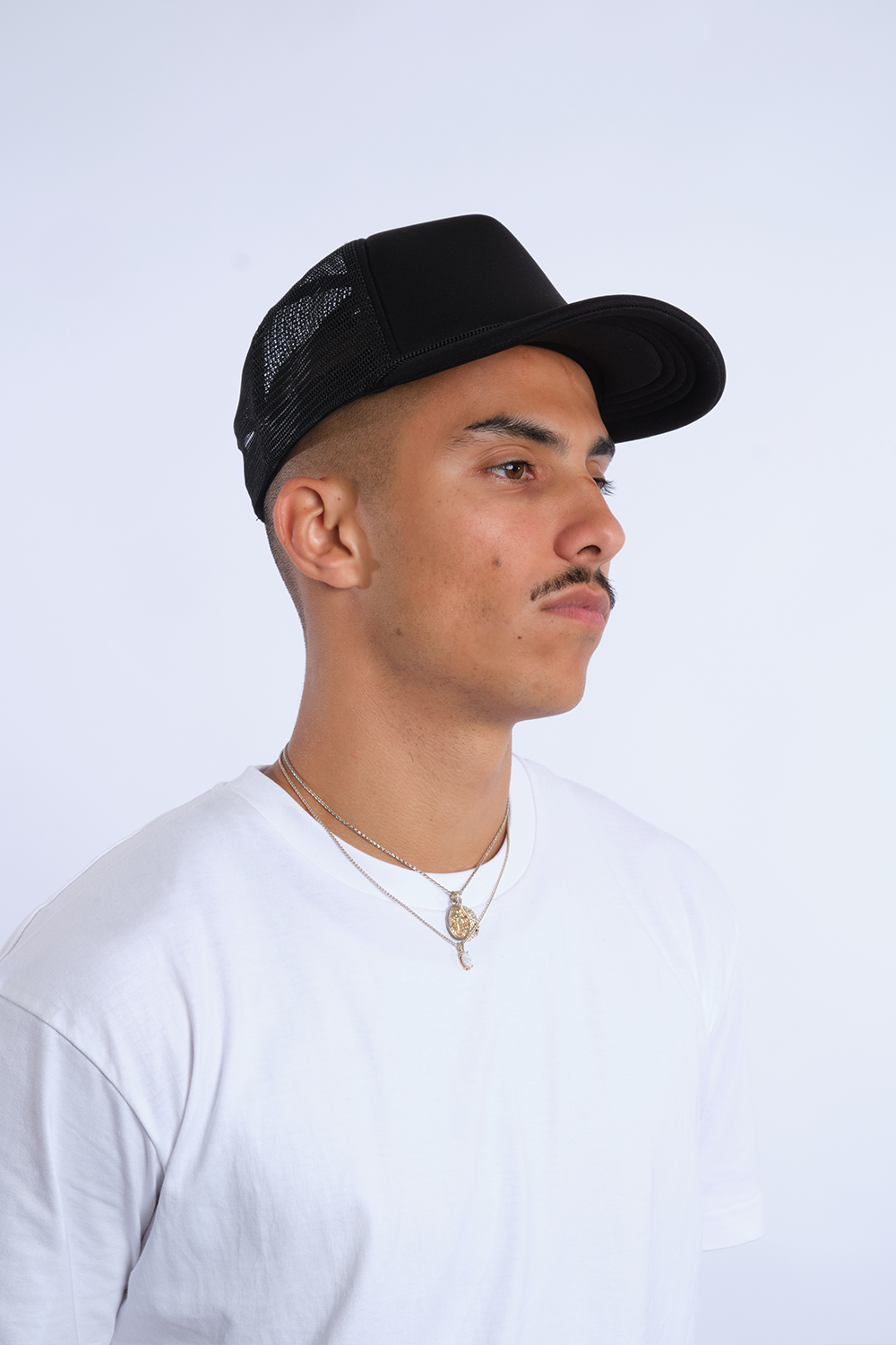 Foam Trucker Cap Black