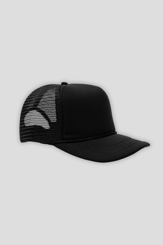 Foam Trucker Cap Black