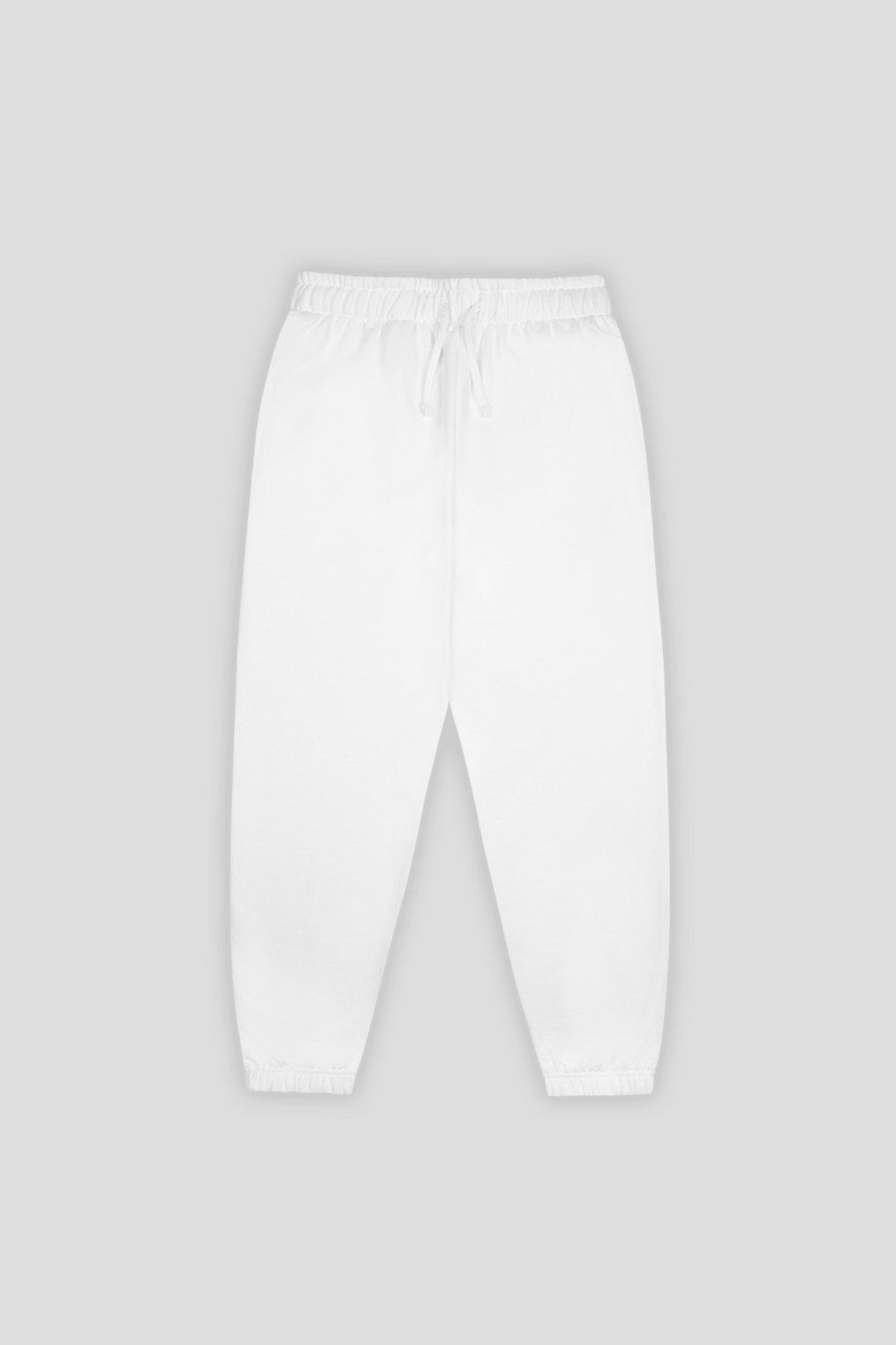 Industry Elasticated Cuff Jogger White