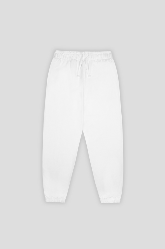 Industry Elasticated Cuff Jogger White
