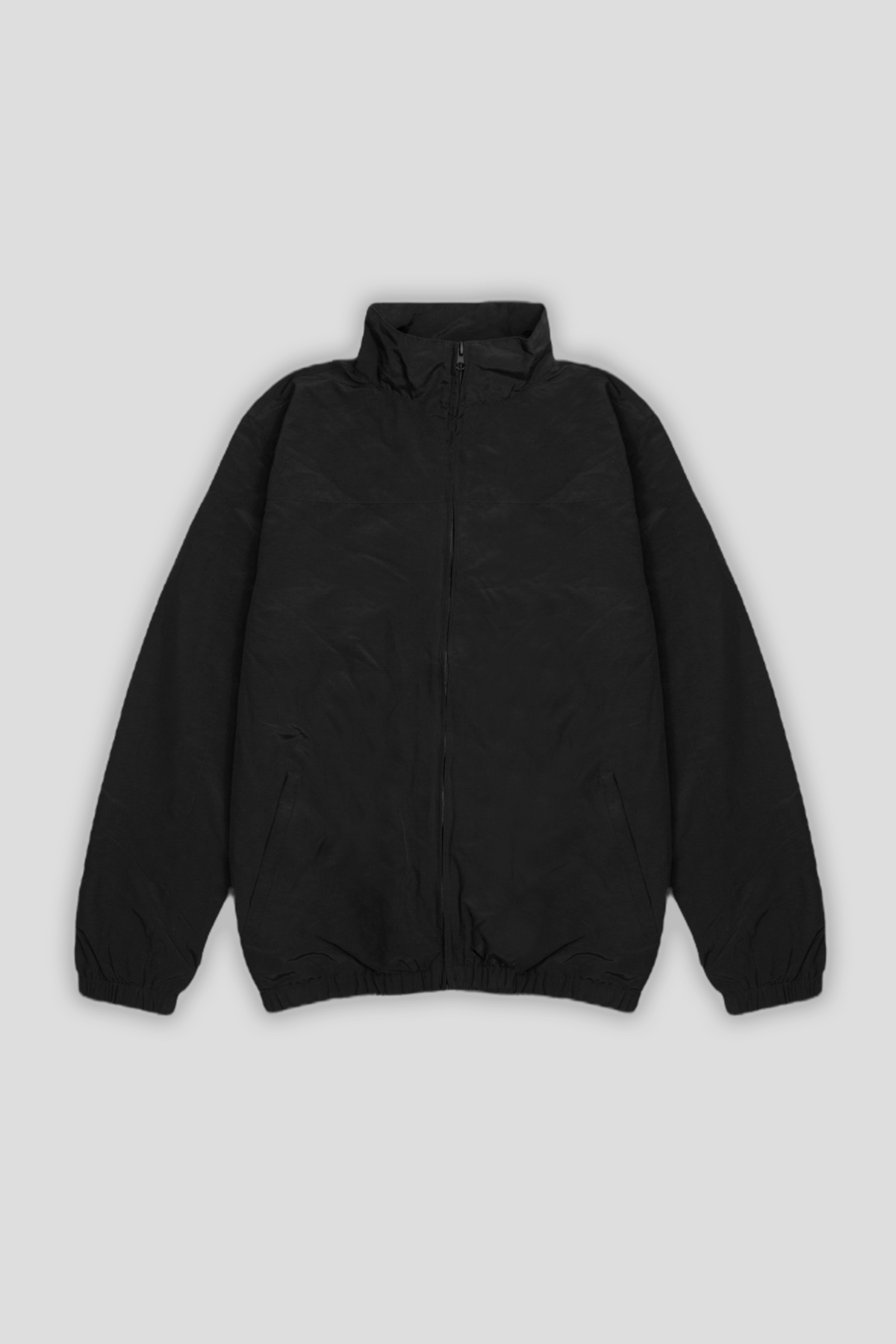 Industry Nylon Tracksuit Black