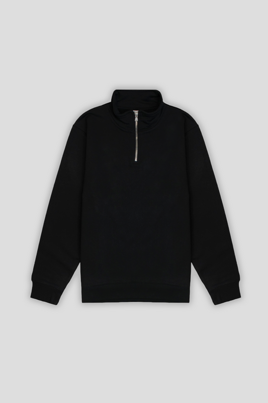 Industry 1/4 Zip Black