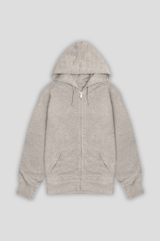 Industry Zip Hoodie Grey