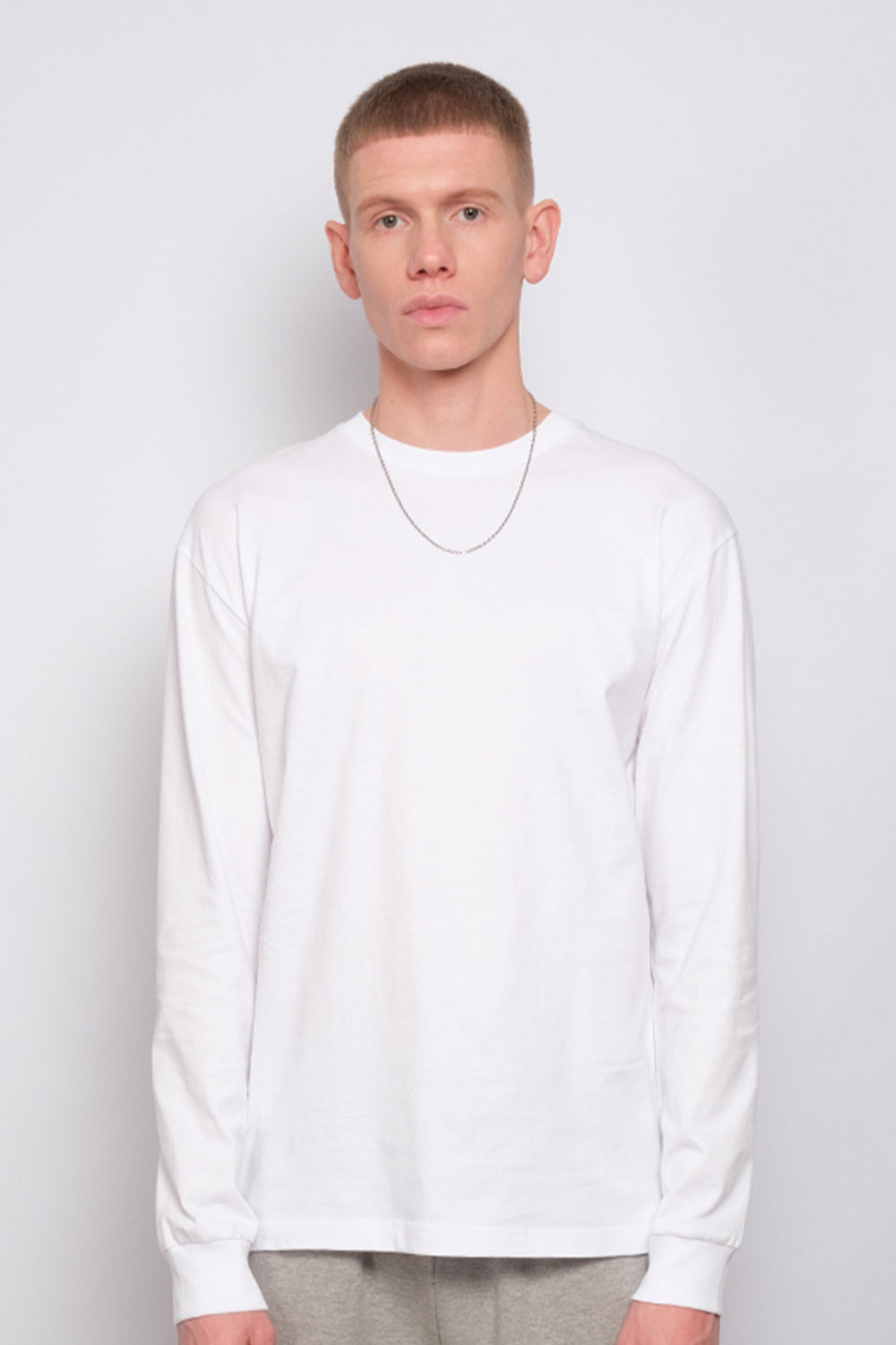 Industry Long Sleeve T-shirt White