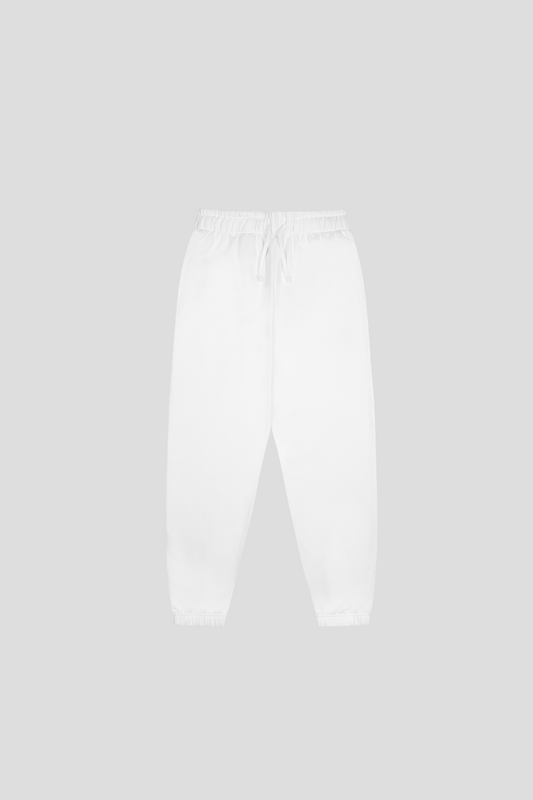 Industry Elasticated Cuff Jogger White