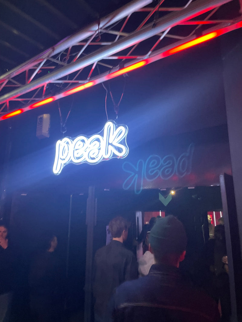 peak and ministry of sound event